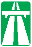 знак автомагистраль